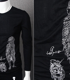 市场上装-T恤-时尚男装t恤