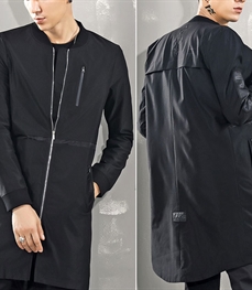 市场上装-中长外套-时尚男装中长外套