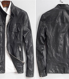 市场上装-皮衣-时尚男装皮衣