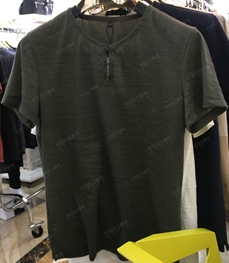 市场上装-T恤-（实拍）休闲男装t恤