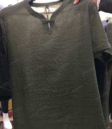 市场上装-T恤-（实拍）休闲男装t恤