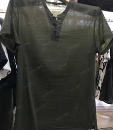 市场上装-T恤-（实拍）休闲男装t恤