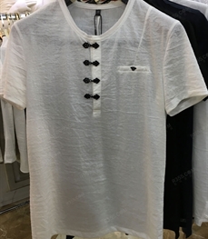 市场上装-T恤-（实拍）休闲男装t恤