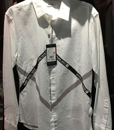 市场上装-衬衫-（实拍）休闲男装衬衫