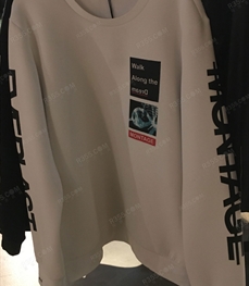 市场上装-卫衣-（实拍）休闲男装卫衣