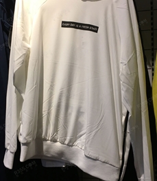 市场上装-卫衣-（实拍）休闲男装卫衣