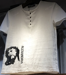 市场上装-T恤-（实拍）时尚男装t恤