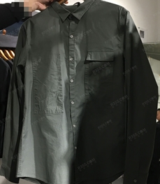 市场上装-衬衫-（实拍）时尚男装衬衫