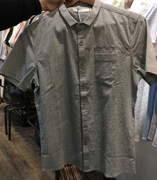 市场上装-衬衫-（实拍）时尚男装衬衫
