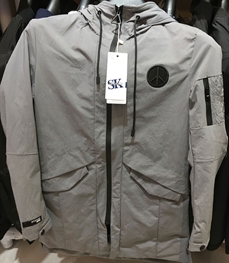 市场上装-中长外套-（实拍）时尚男装中长外套