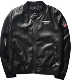 市场上装-皮衣-休闲男装皮衣