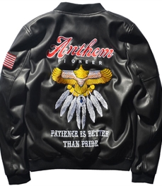 市场上装-皮衣-休闲男装皮衣