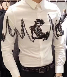 市场上装-衬衫-时尚男装衬衫