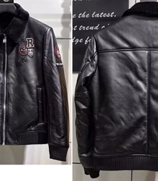 市场上装-皮衣-时尚男装皮衣