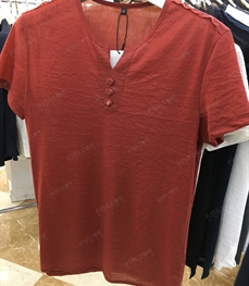 市场上装-T恤-（实拍）休闲男装t恤