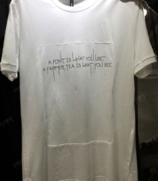 市场上装-T恤-（实拍）休闲男装t恤