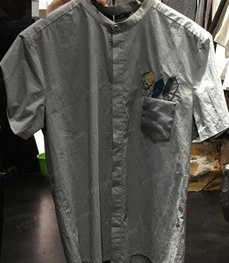 市场上装-衬衫-（实拍）时尚男装衬衫