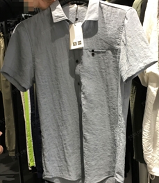 市场上装-衬衫-（实拍）时尚男装衬衫