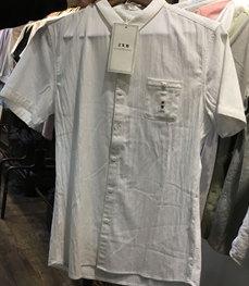 市场上装-衬衫-（实拍）时尚男装衬衫