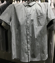 市场上装-衬衫-（实拍）时尚男装衬衫