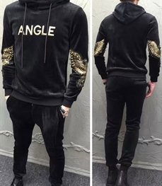 市场上装-套装-休闲男装套装