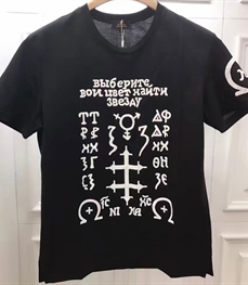 市场上装-T恤-时尚男装t恤