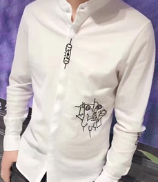 市场上装-衬衫-时尚男装衬衫