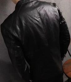 市场上装-皮衣-时尚男装皮衣