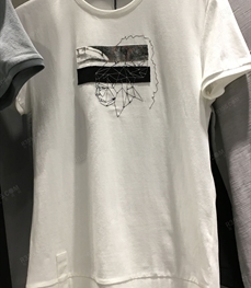 市场上装-T恤-（实拍）时尚男装t恤