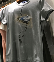 市场上装-T恤-（实拍）时尚男装t恤