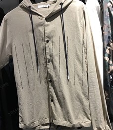 市场上装-衬衫-（实拍）时尚男装衬衫