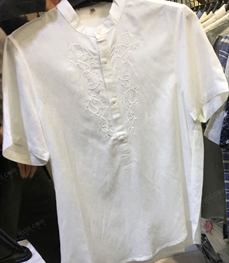 市场上装-衬衫-（实拍）时尚男装衬衫