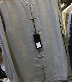 市场上装-衬衫-（实拍）时尚男装衬衫