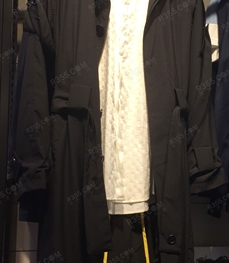 市场上装-中长外套-（实拍）时尚男装中长外套