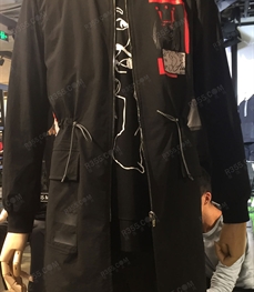 市场上装-中长外套-（实拍）时尚男装中长外套