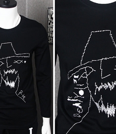 市场上装-T恤-时尚男装t恤