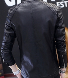 市场上装-皮衣-时尚男装皮衣