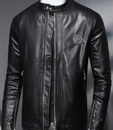 市场上装-皮衣-时尚男装皮衣