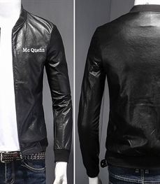 市场上装-皮衣-时尚男装皮衣