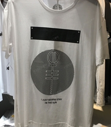 市场上装-T恤-（实拍）休闲男装t恤