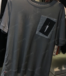 市场上装-T恤-（实拍）休闲男装t恤