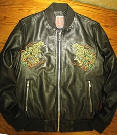 市场上装-皮衣-休闲男装皮衣