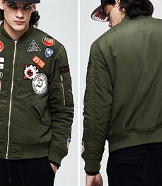 市场上装-夹克-时尚男装夹克