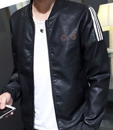 市场上装-皮衣-时尚男装皮衣