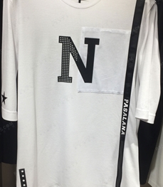 市场上装-T恤-（实拍）时尚男装t恤