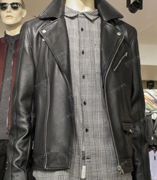 市场上装-皮衣-时尚皮衣