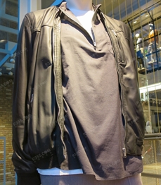 市场上装-皮衣-时尚皮衣