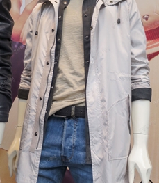 市场上装-大衣-时尚中长