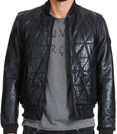 市场上装-皮衣-时尚男装皮衣