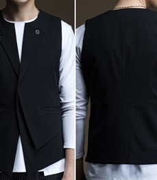 市场上装-马夹-时尚男装马甲